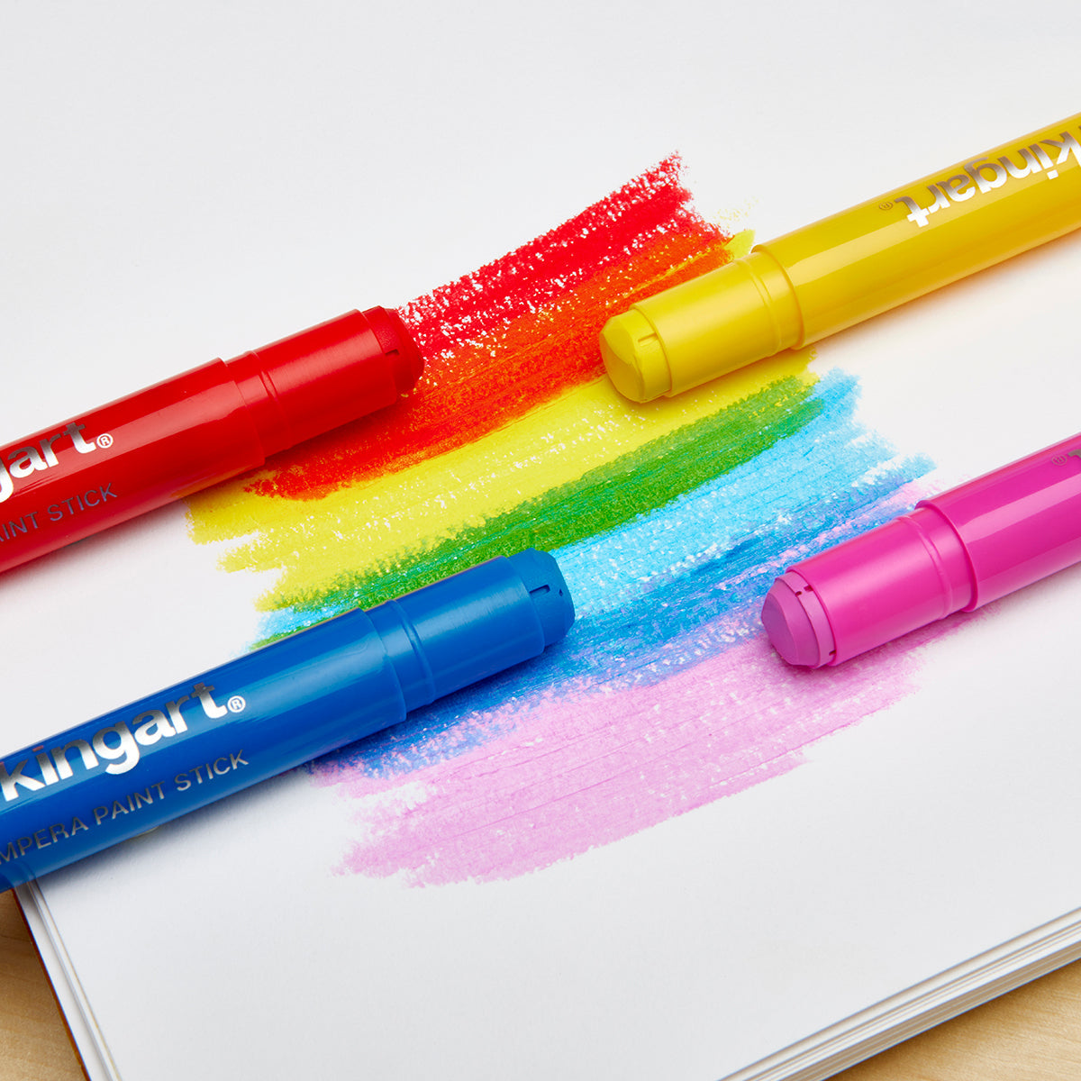 Tempera Paint Thin Sticks, 24 Colors