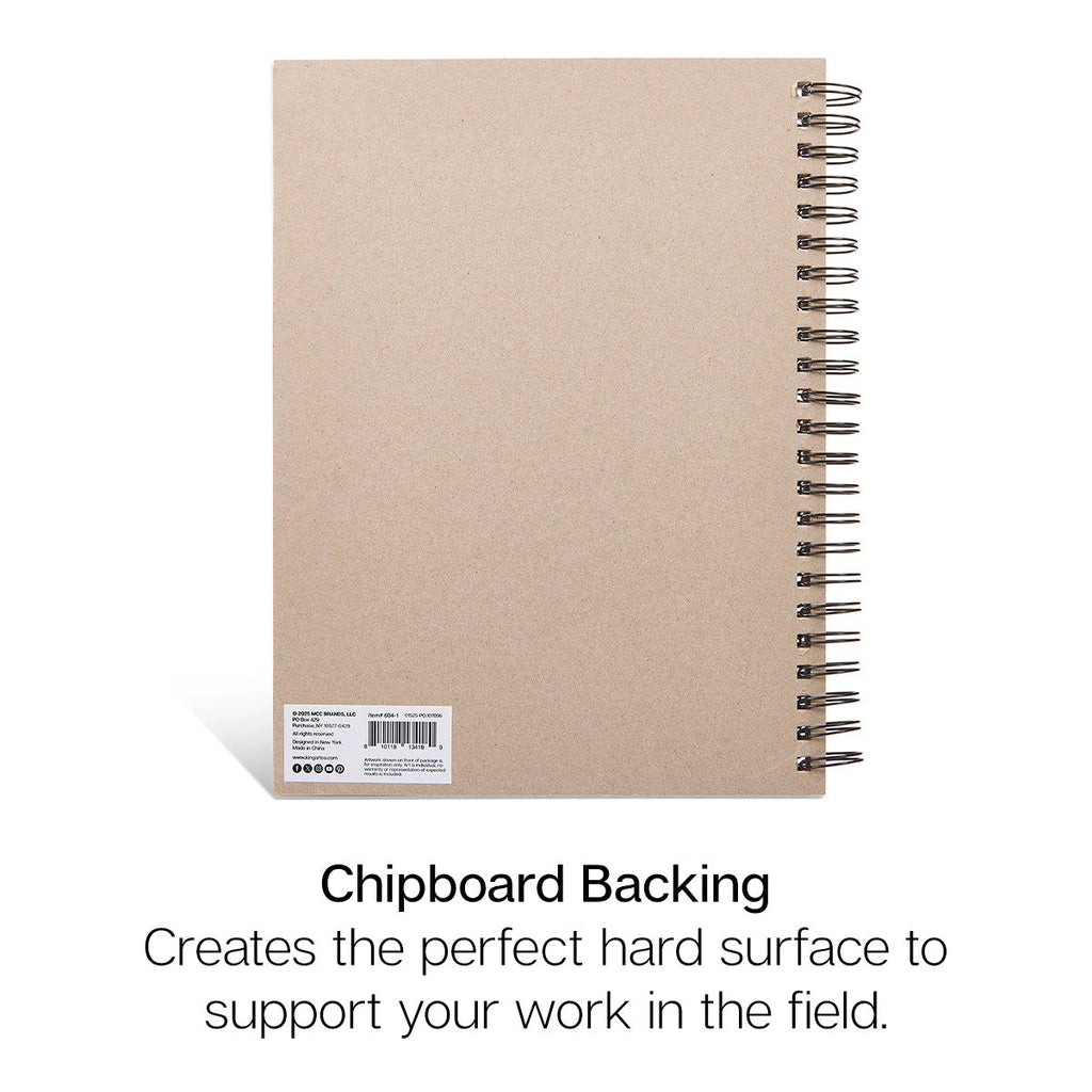 Marker Paper Pad - Spiral Bound - 9” X 12” - 50 Sheets