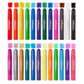 Tempera Paint Thin Sticks, 24 Colors
