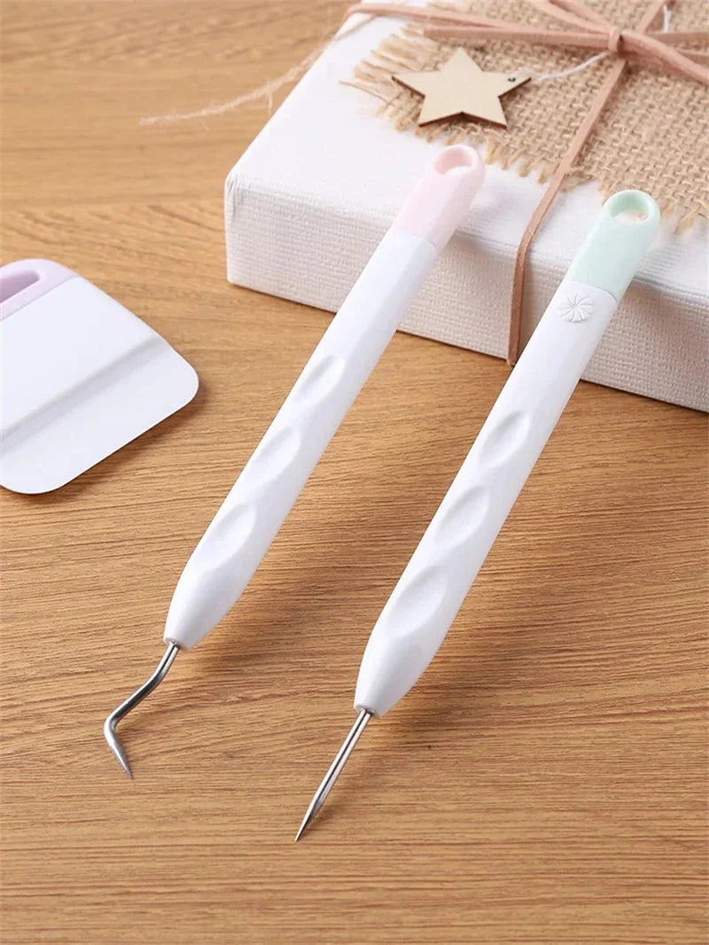 6pcs Craft Vinyl Weeding Tools Set - DIY Silhouette & Carving Kit for Cricut Makers