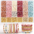 DIY Clay Beads Bracelet Kit Letter Beads Jewelry Making