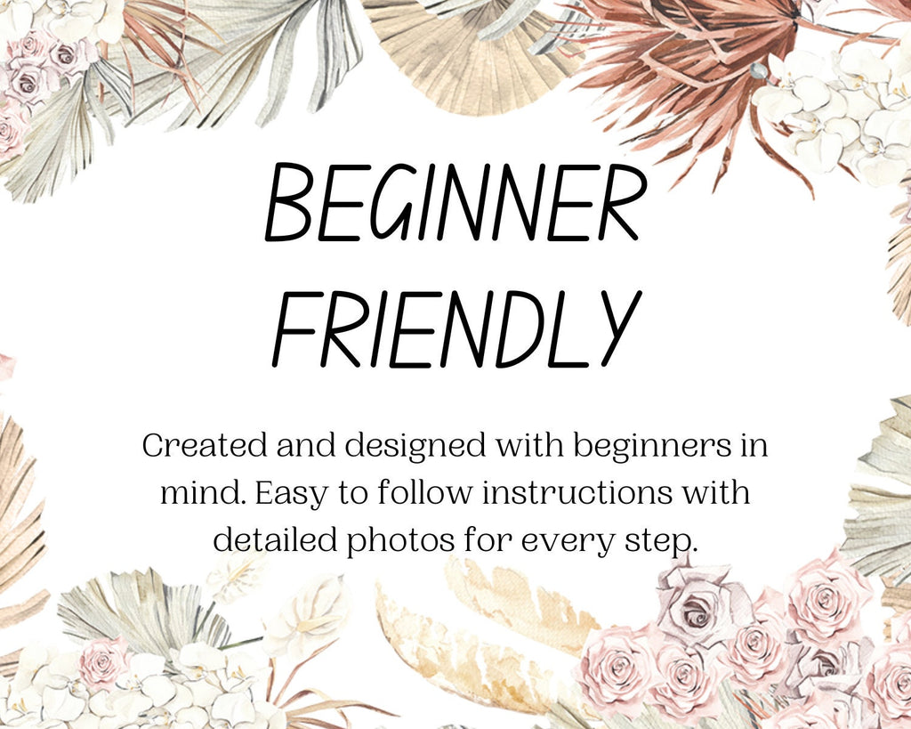 Macrame leaf/feather DIY craft kit. DIY home decor.
